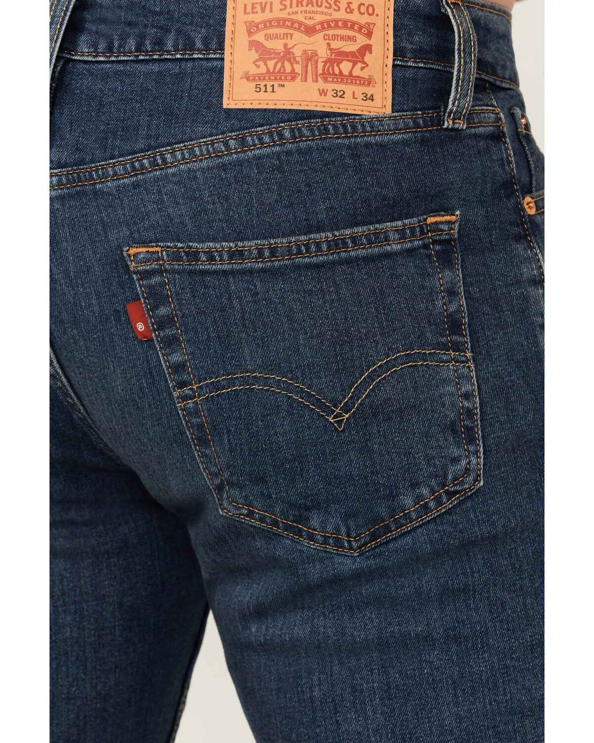 Product Name:  Levi's Men's Throttle Dark Wash Modern Stretch Slim Fit Jeans