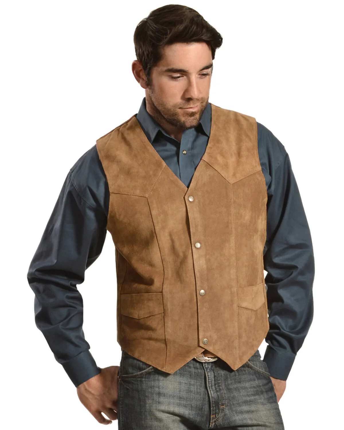 Product Name:  Liberty Wear Men's Suede Western Vest - Big