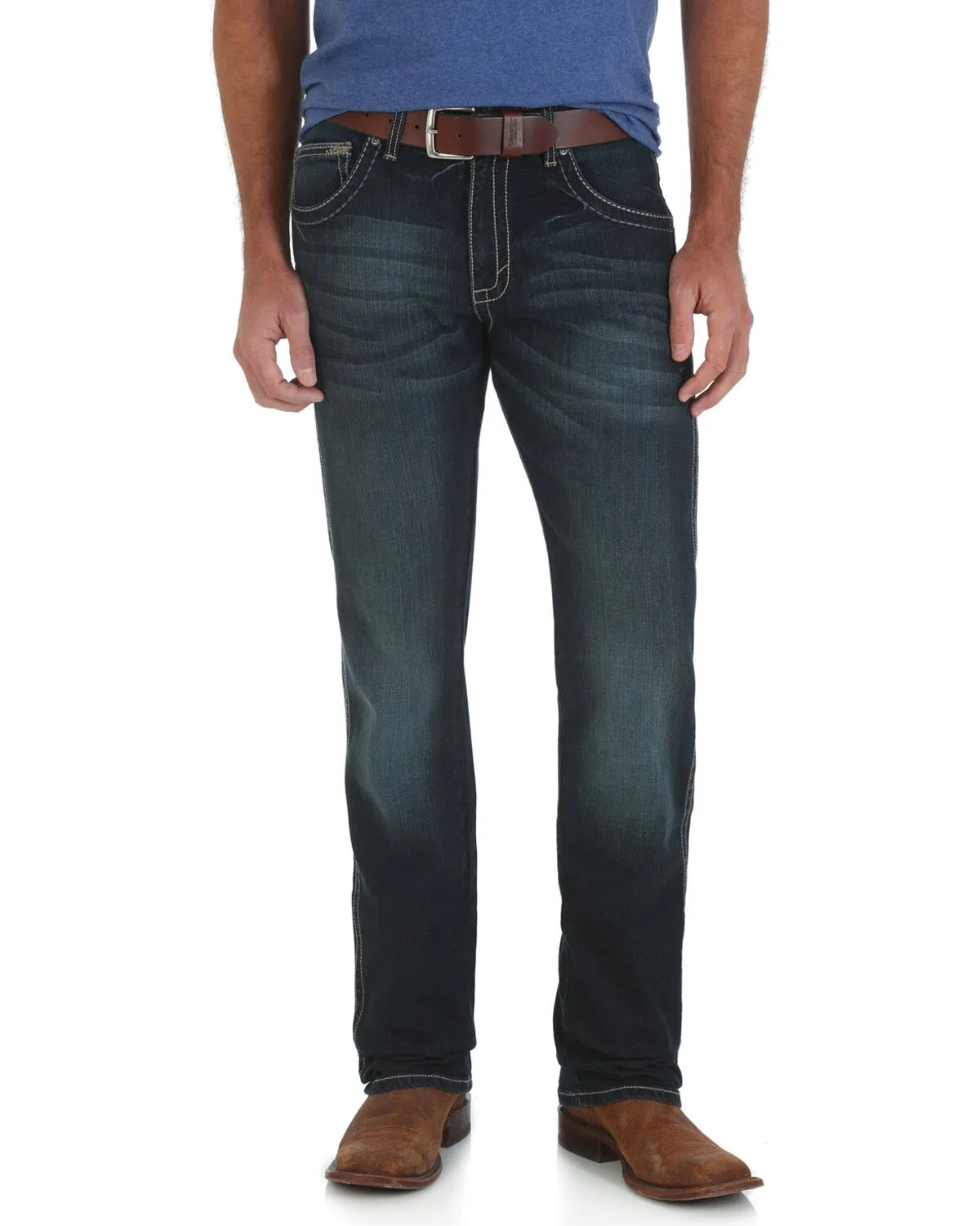 Product Name:  Wrangler Retro Men's Lakeport Straight Leg Jeans - Slim Fit - Big & Tall