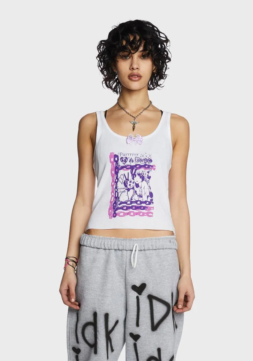 Purr Tank Top-