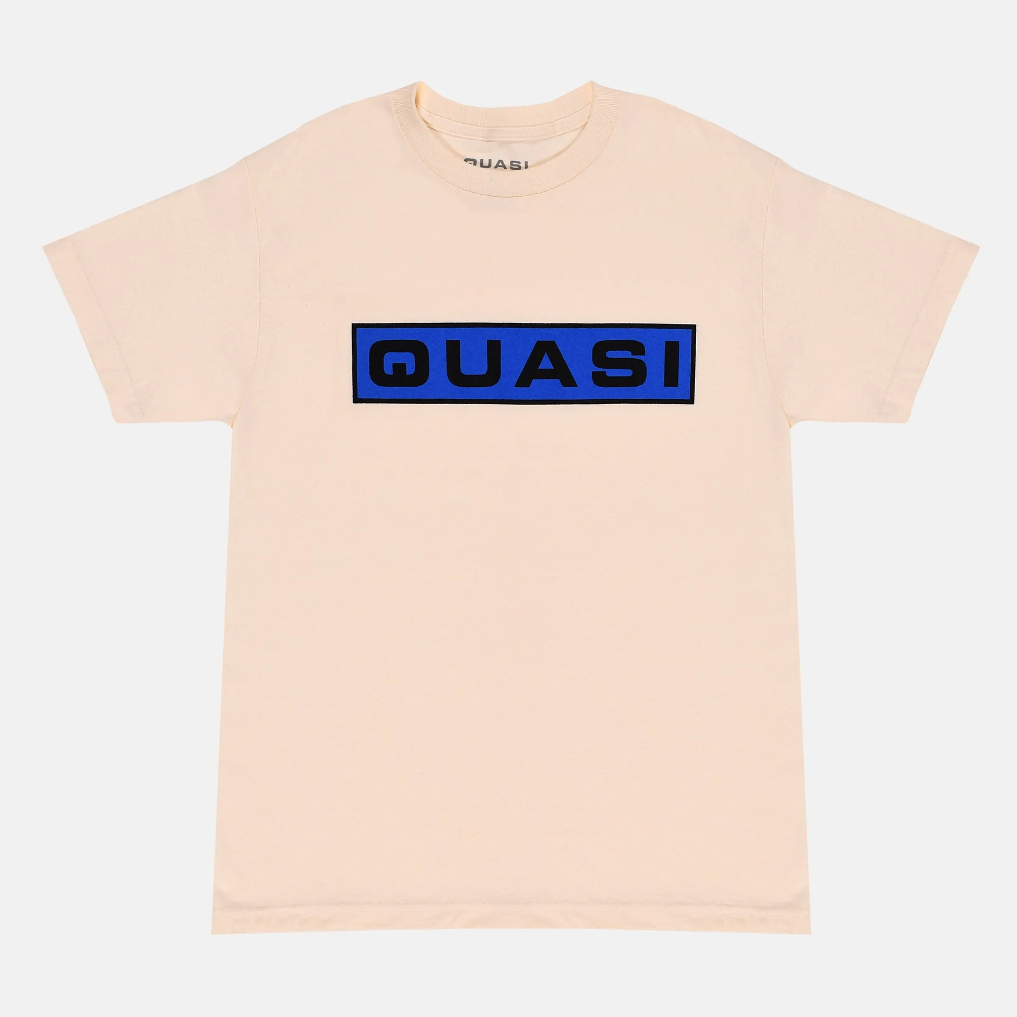 Quasi Skateboards - Bar Logo T-Shirt - Cream