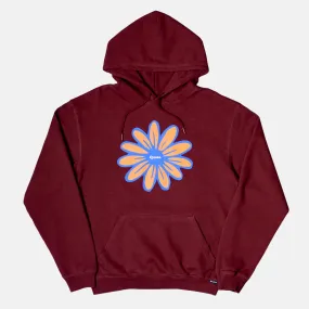 Quasi Skateboards - Bloomer Pullover Hooded Sweatshirt - Burgundy