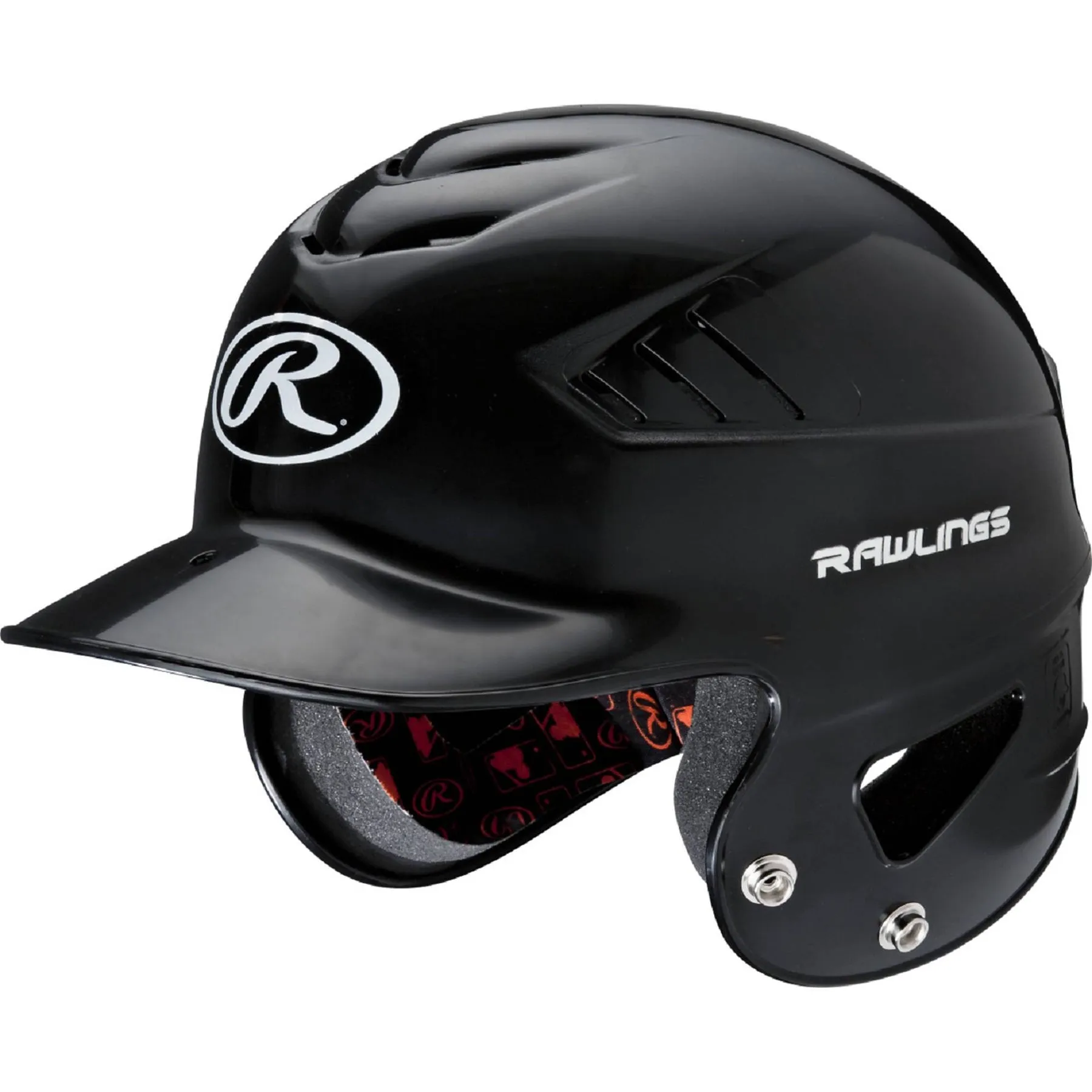 Rawlings R16 Velo 1 Tone Clear Base Ball Helmet- Junior