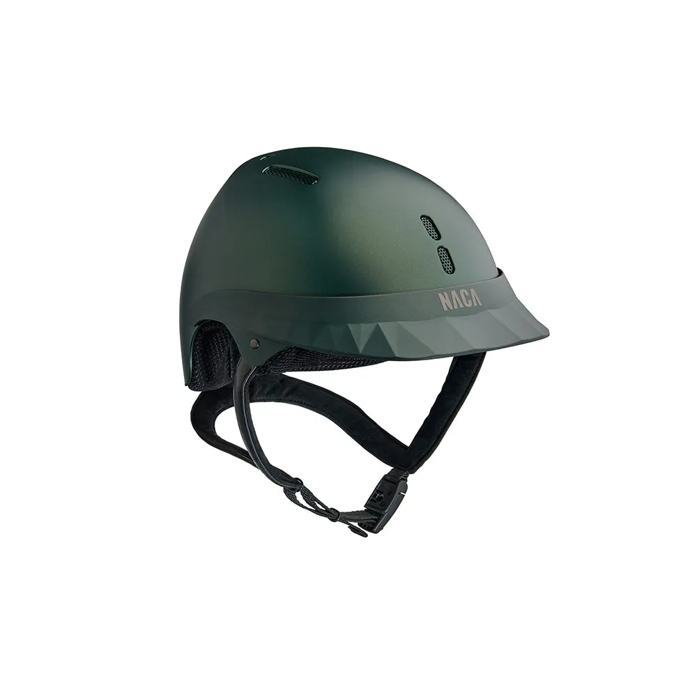 Riding Helmet Gravity S Matt with Small Matt Visor by Naca