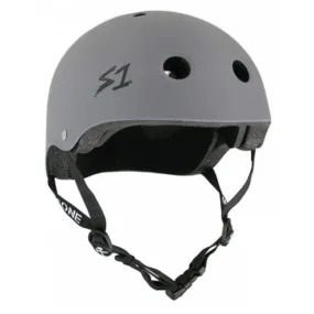 S1 Mega Lifer Helmet Dark Grey Matte - Certified