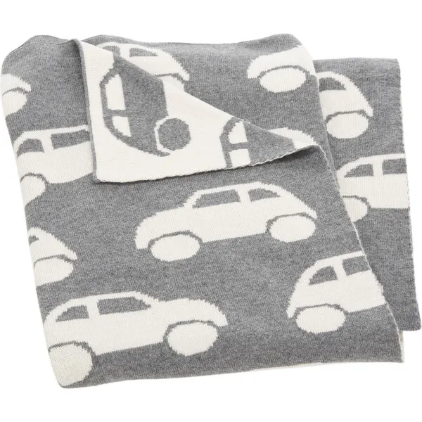 Safavieh Herbie Baby Throw Blanket, Grey