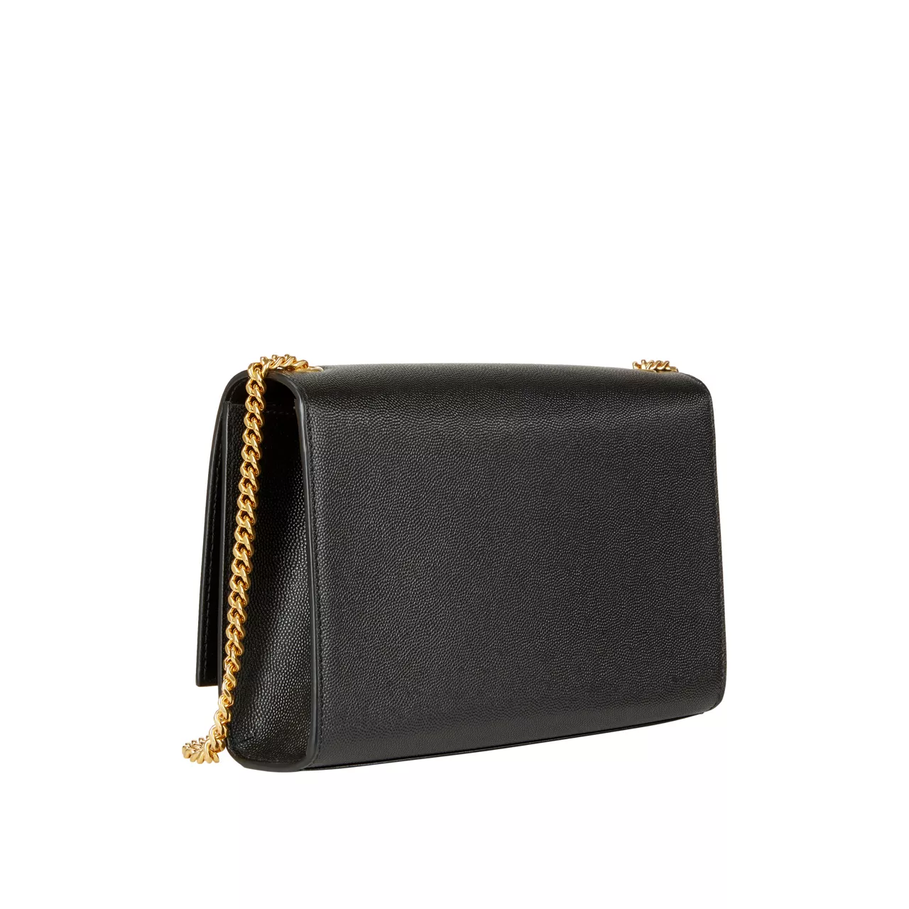 SAINT LAURENT Kate Medium Leather Shoulder Bag - BLACK