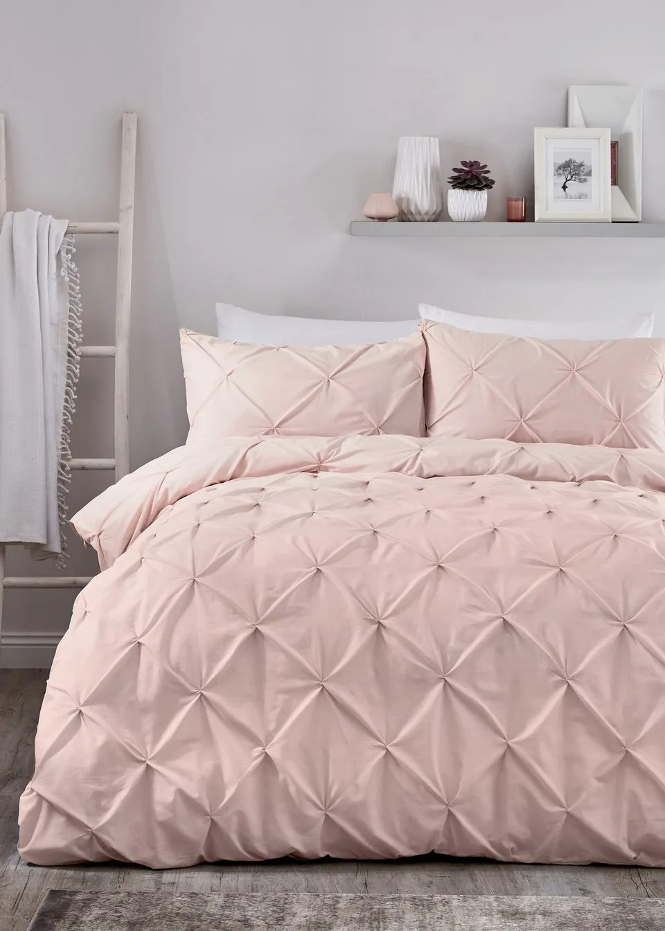 Serene Lara Pink Duvet Cover Set