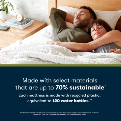 Serta iComfortECO Q15GL Plush Quilted Hybrid - Mattress Only