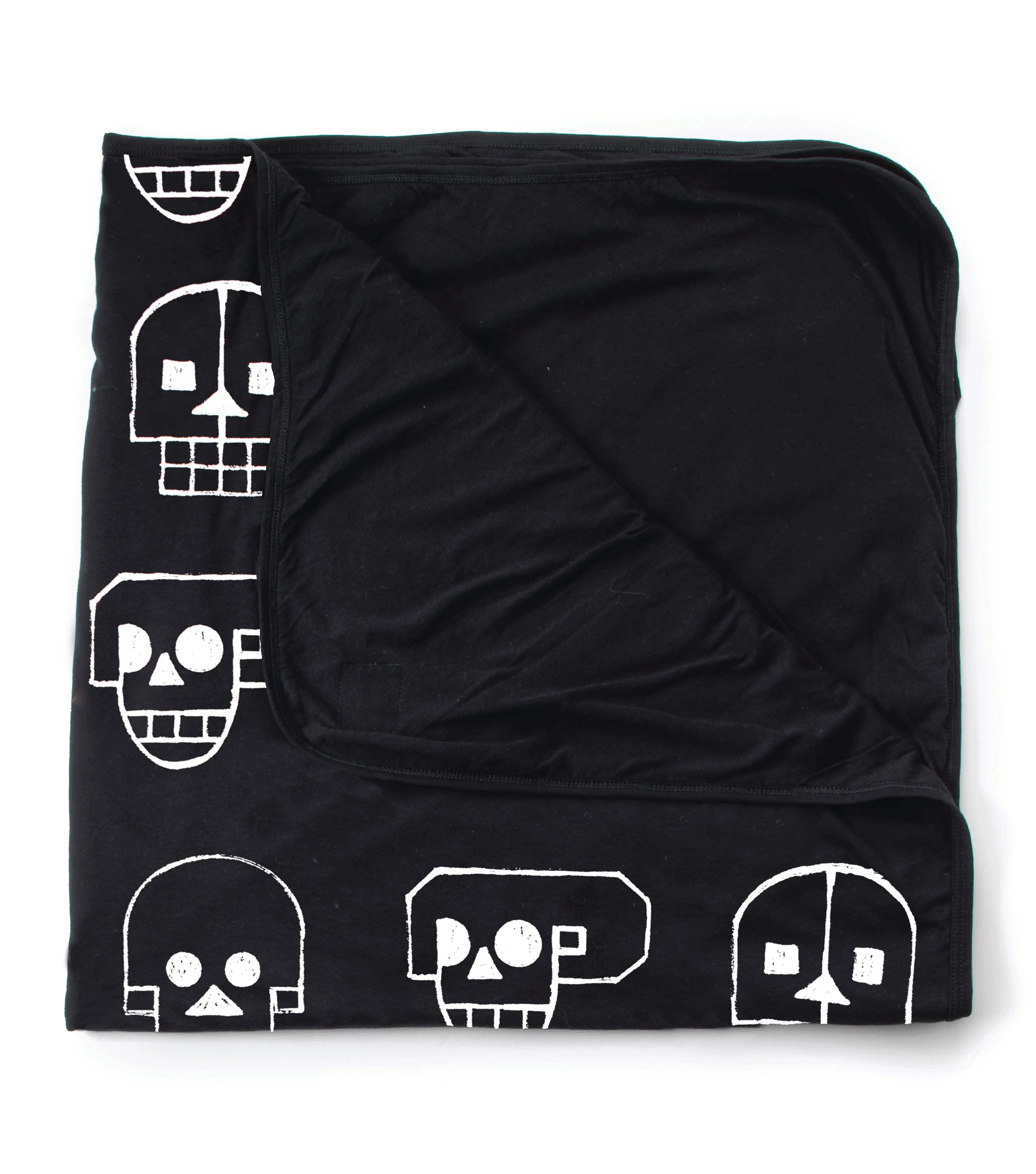 skull robot blanket