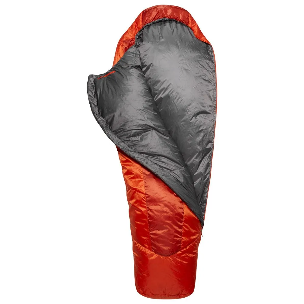 Sleeping bag RAB ---Solar Eco 1 Regular Left Red Clay