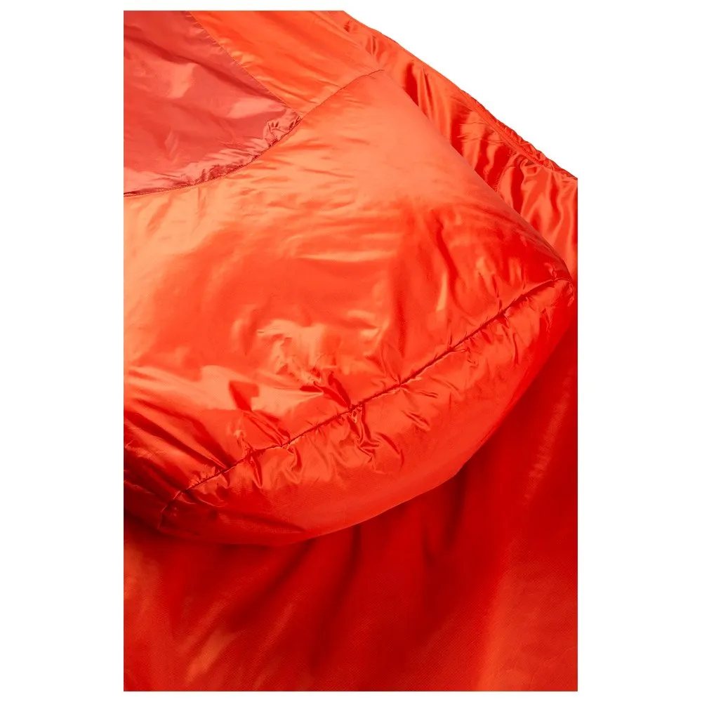 Sleeping bag RAB ---Solar Eco 1 Regular Left Red Clay