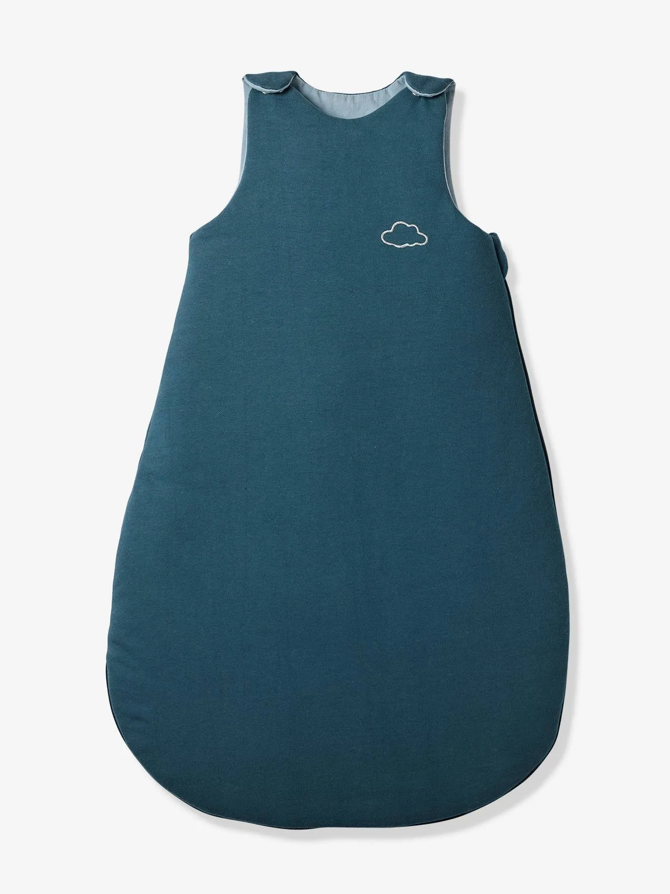 Sleeveless Baby Sleeping Bag Essentials, Annecy - chambray blue