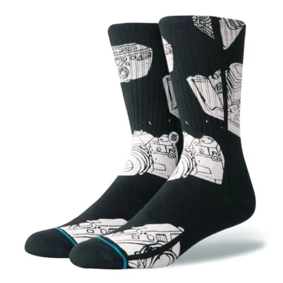 STANCE Oblow Camera Black Multicolored Socks