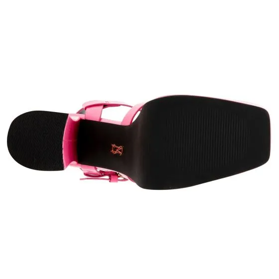 Steve Madden Vocanic Pink Box PU Sandals