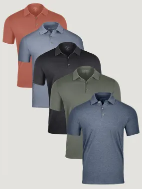 Summer Essentials Polo 5-Pack