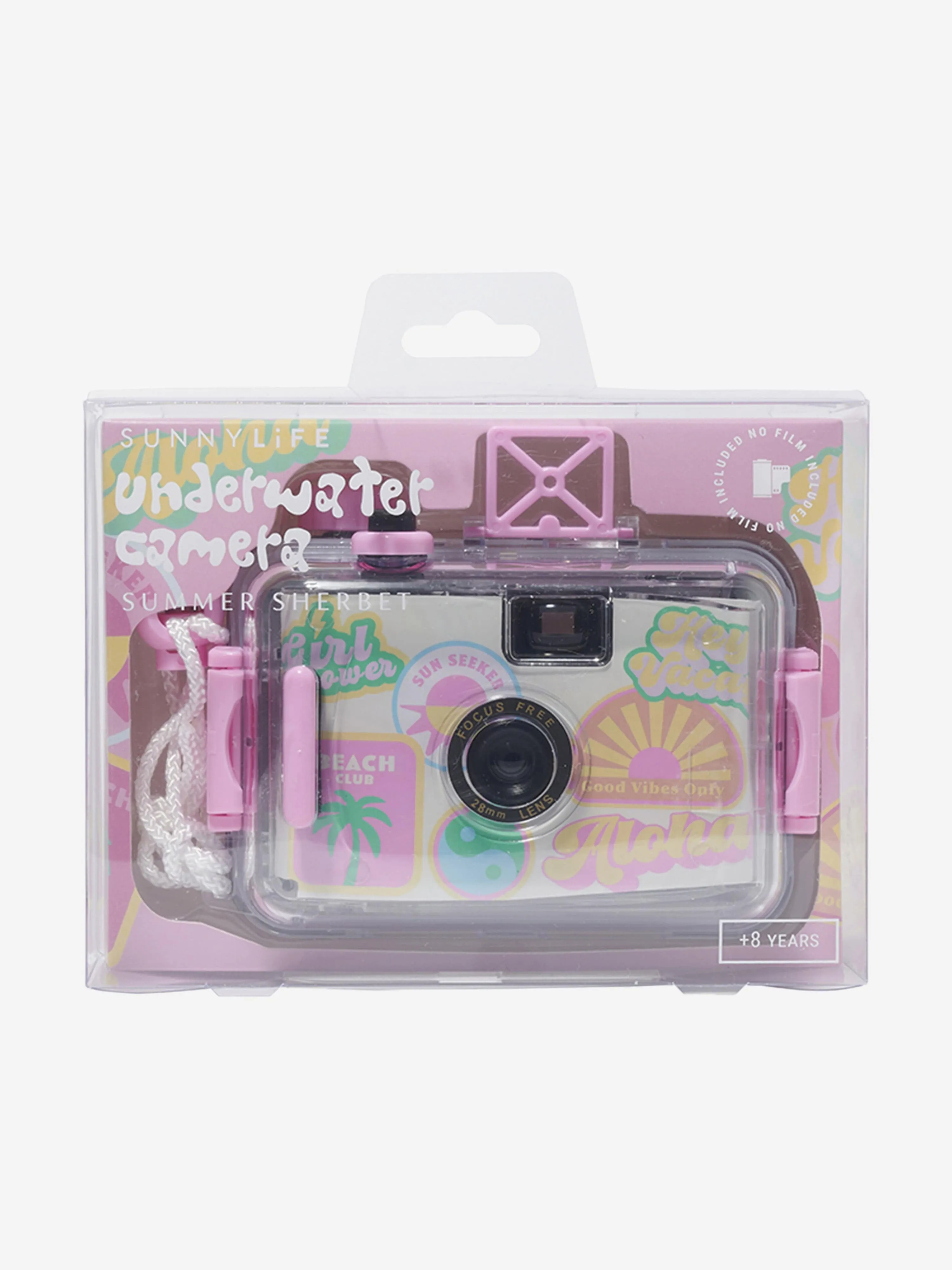 Sunnylife Kids Summer Sherbe Underwater Camera in Pink (15cm)