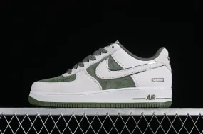 Supreme x Nike Air Force 1 07 Low Suede Grey Green ME2392-106