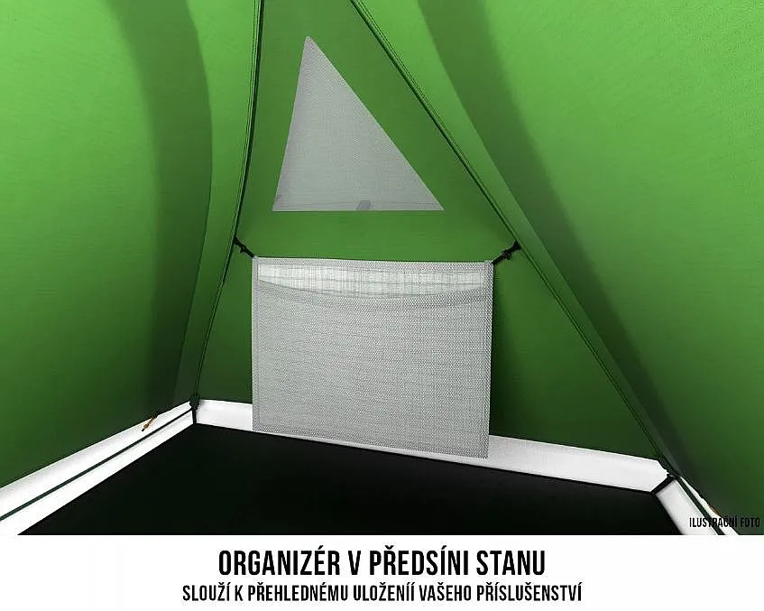 tent Husky Bronder 3 - Green