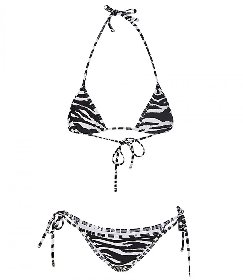 THE ATTICOZEBRA PRINTED BIKINI