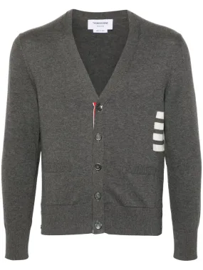 Thom Browne 4 Bar Cotton Cardigan