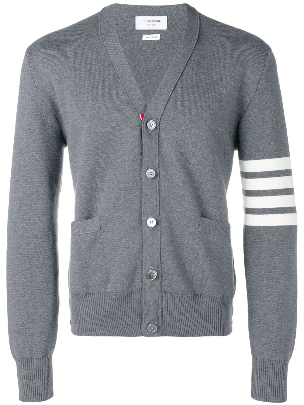 Thom Browne Rwb Cotton Cardigan