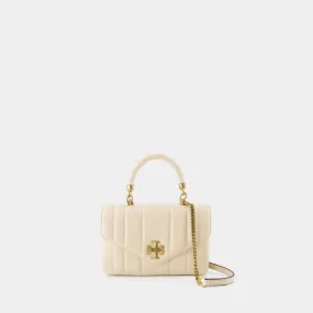 Tory Burch  Kira Crossbody Bag - Tory Burch - Leather - Beige