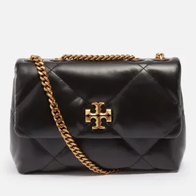 Tory Burch Kira Diamond Quilt Small Convertible Leather Shoulder Bag | Coggles