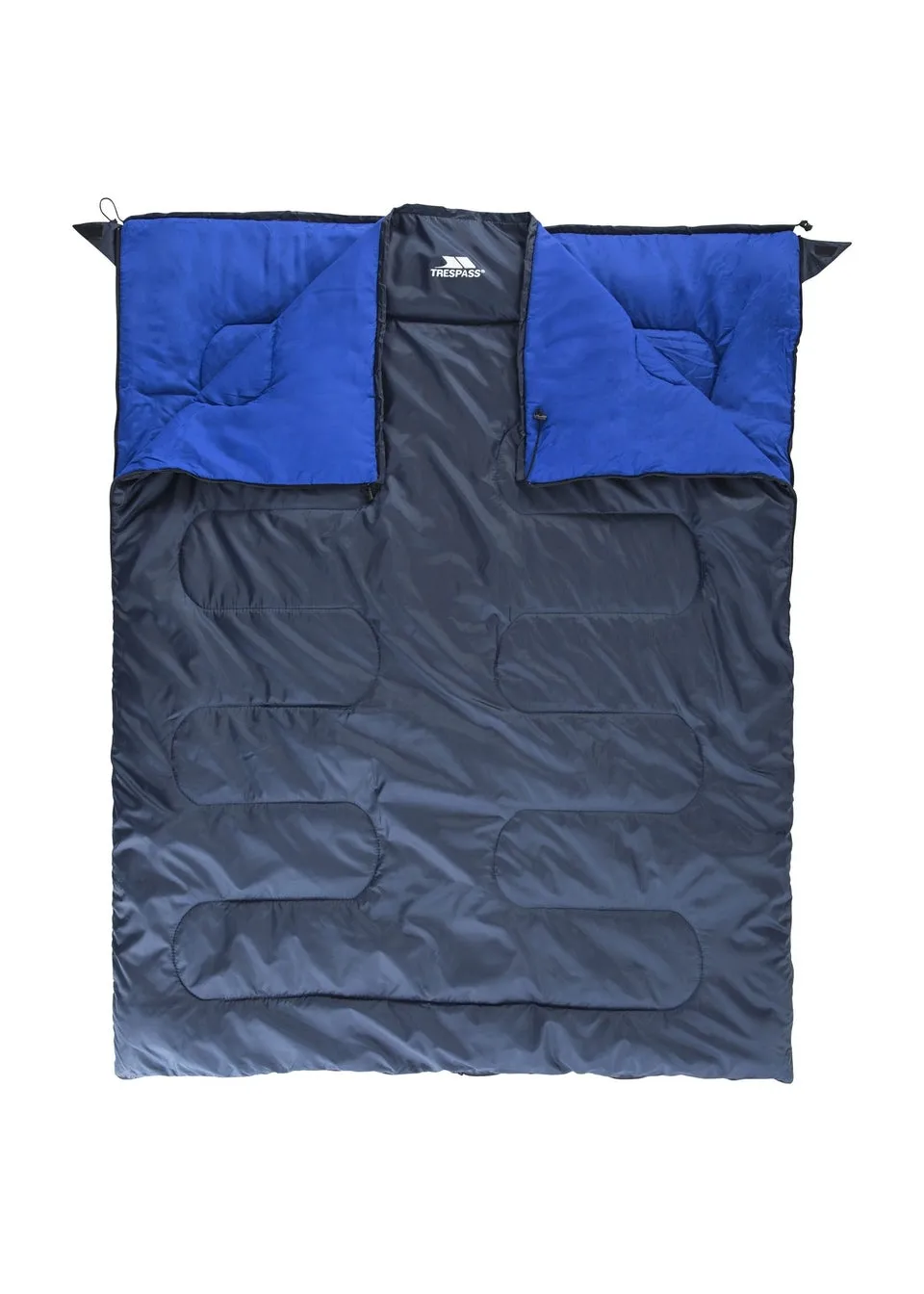 Trespass Navy Catnap 3 Season Double Sleeping Bag