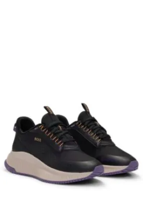 TTNM EVO mixed-material GORE-TEX trainers with ridged sole