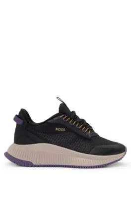 TTNM EVO mixed-material GORE-TEX trainers with ridged sole