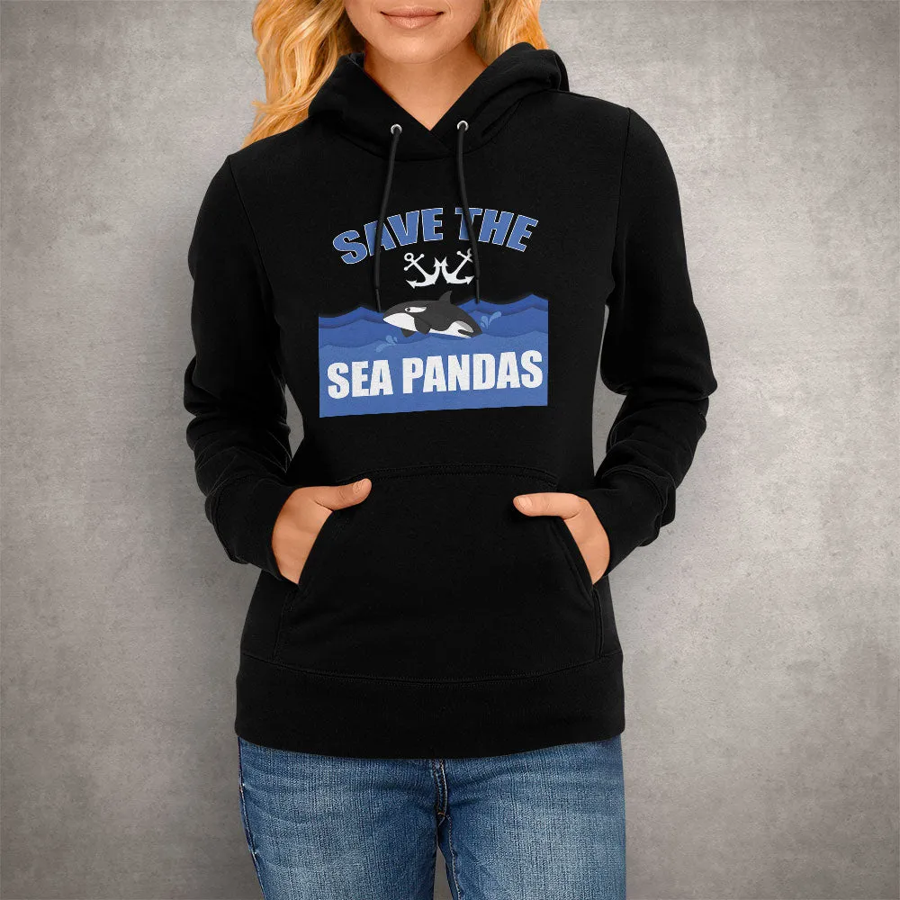 Unisex Hoodie Sea Pandas