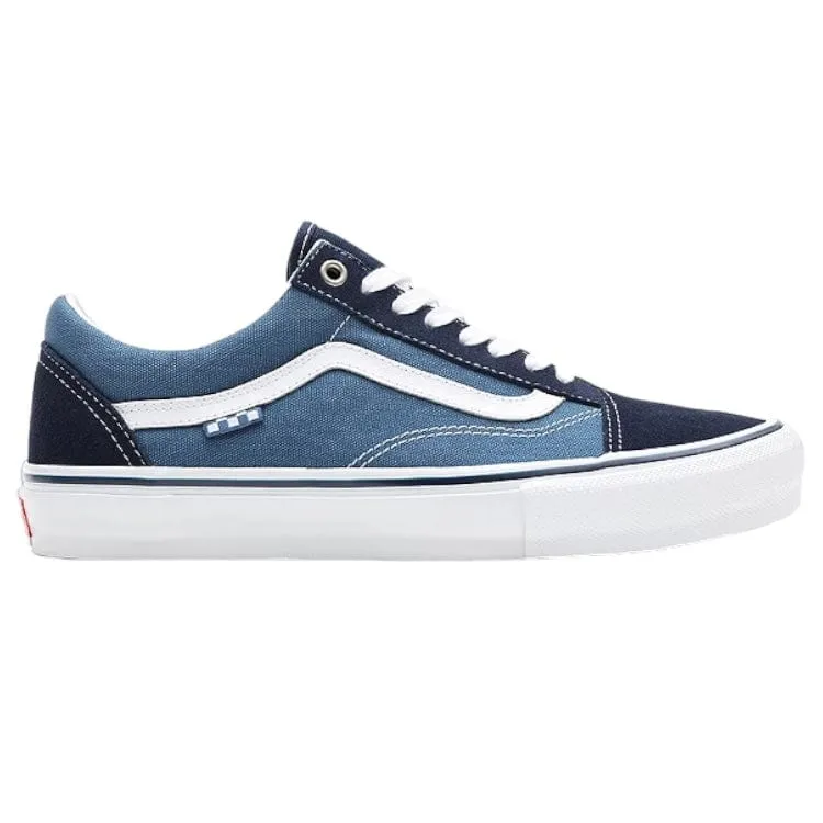 Vans Skate Old Skool Pro Shoes Navy/White