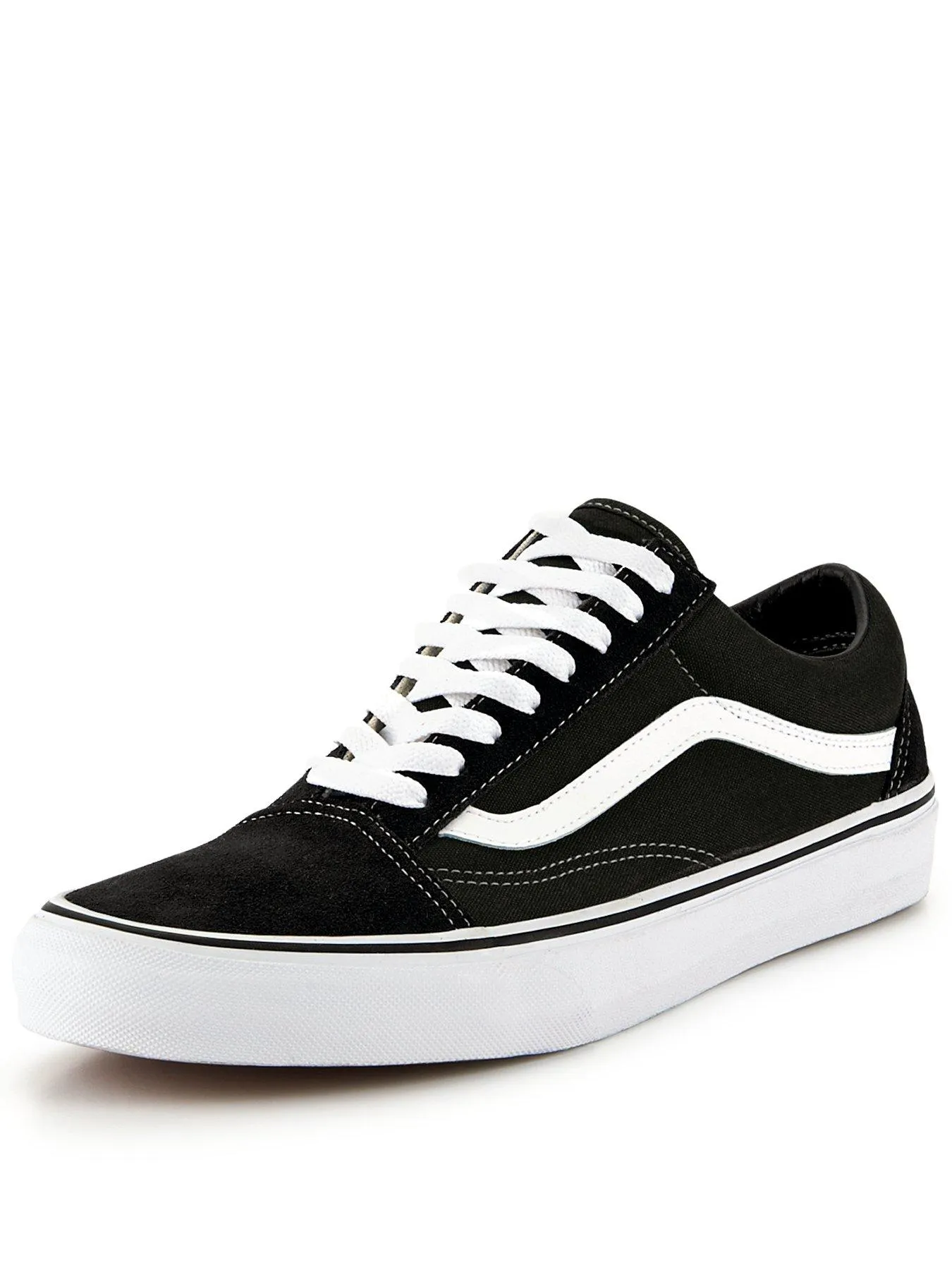 Vans Unisex Old Skool Trainers - Black/White