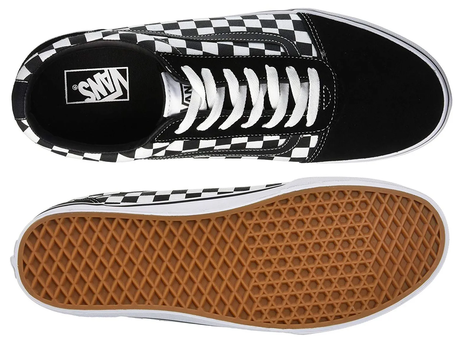 VANS Ward Checkered Casual Trainers Black