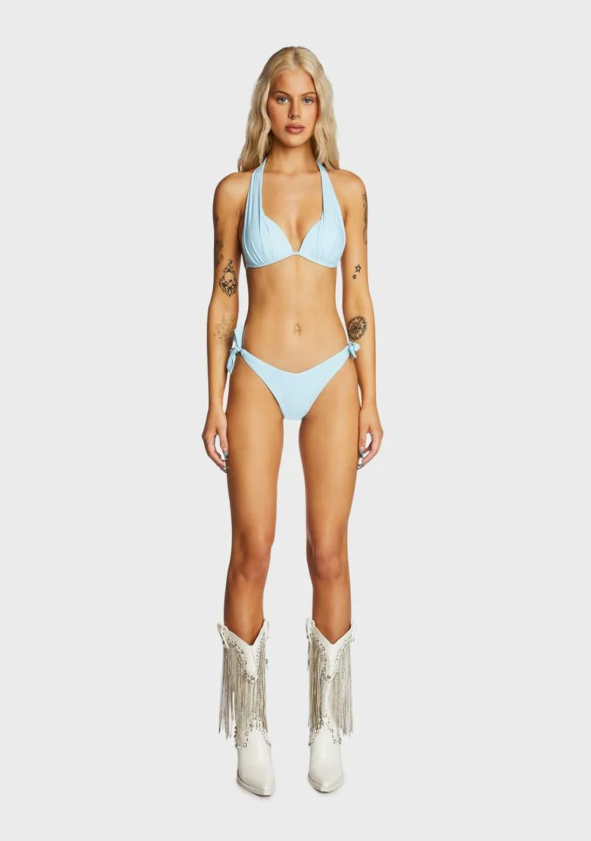 Villa Lounging Bikini Set - Blue-