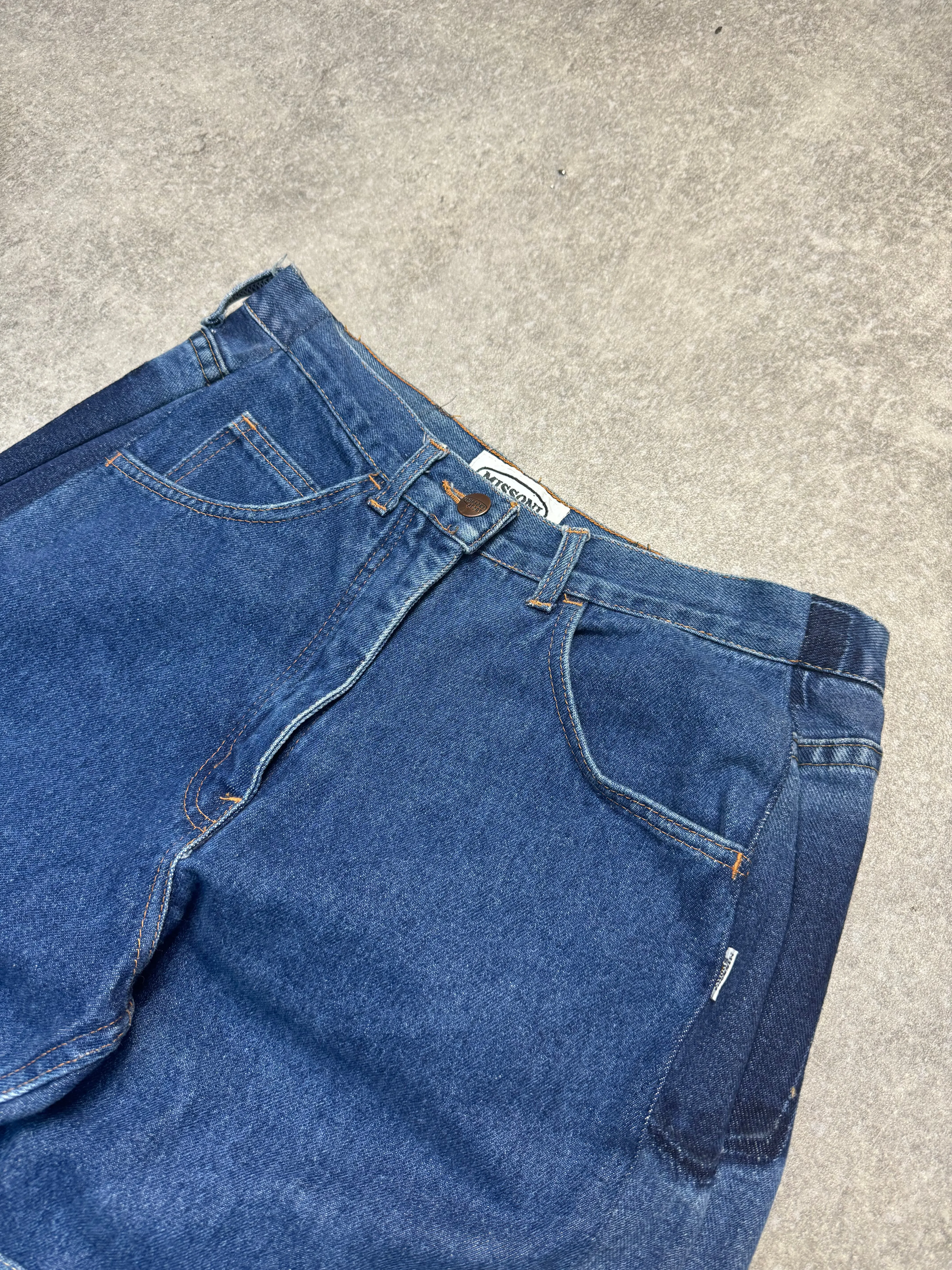 VT Rework: Missioni Sport Open Leg Reworked Baggy Jeans