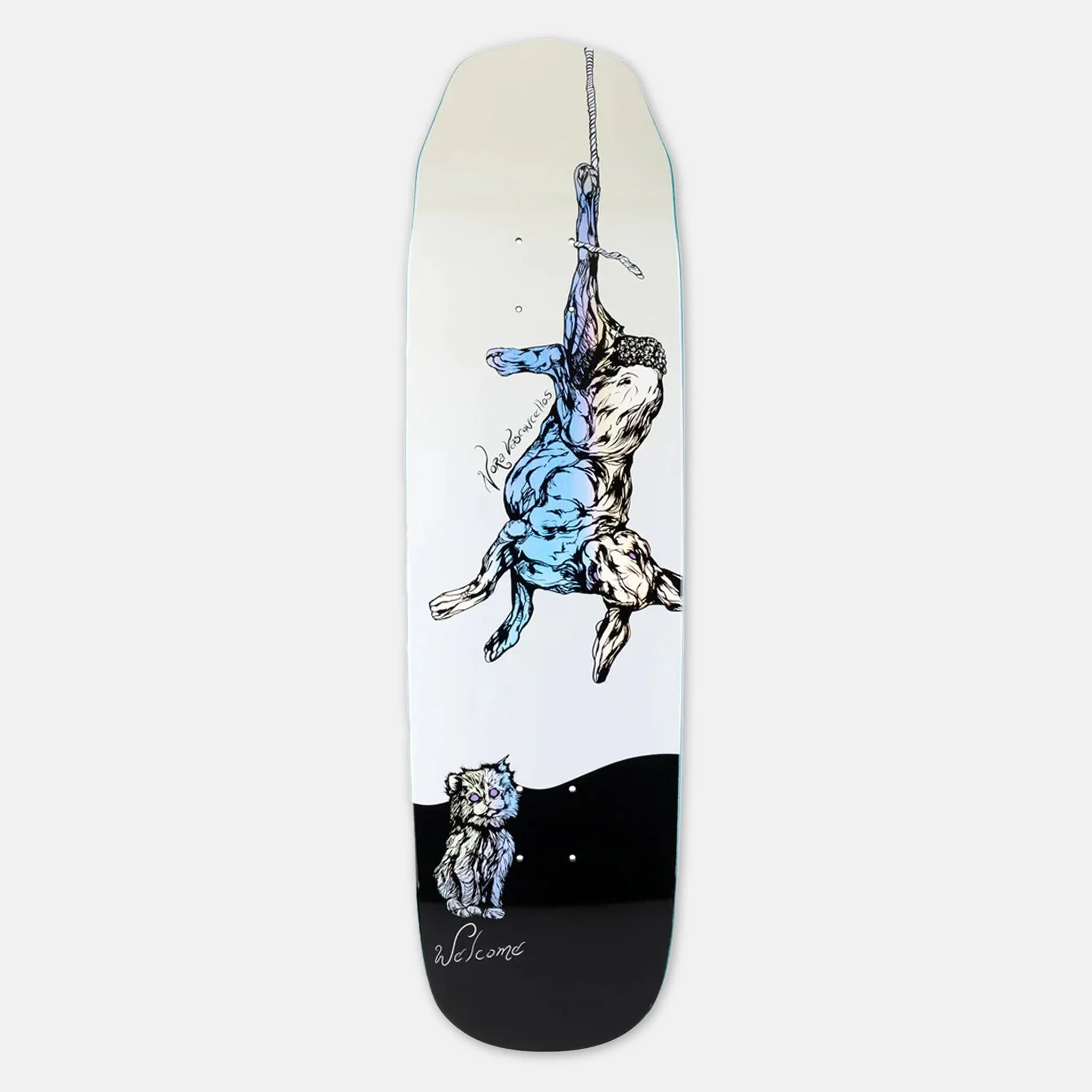 Welcome Skateboards - 8.6 Nora Vasconcellos Fairytale on Wicked Queen Skateboard Deck