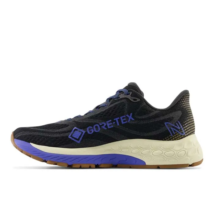 Womens New Balance Fresh Foam 880v13 Gore-Tex in Black/Marine Blue