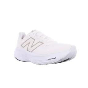 Womens New Balance Fresh Foam X 1080v14 in White/Light Gold Metallic/Sea Salt