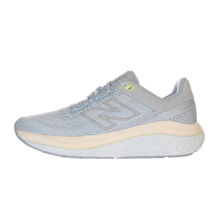 Womens New Balance Fresh Foam X 860v14 in Light Chrome Blue/Limelight/Bleached Lime Glo