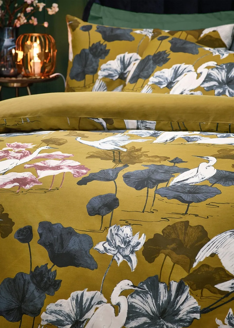 Wylder Tropics Kushiro Exotic Birds Duvet Cover Set