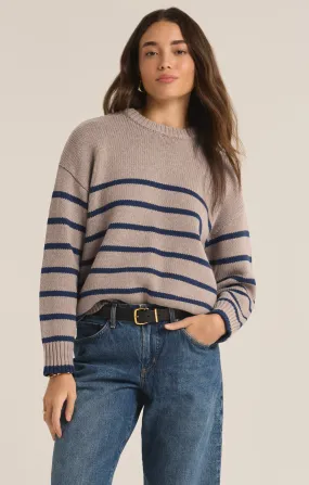 Z Supply Boyfriend Stripe Sweater